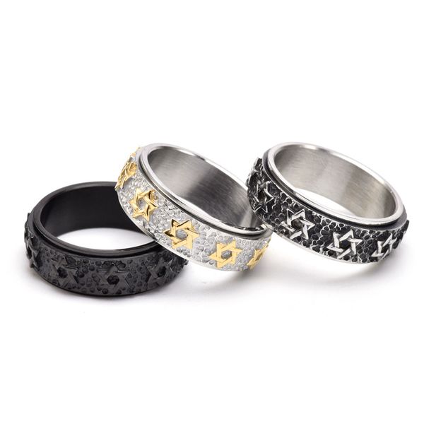 vintage silver color viking star rings men women simple nordic odin viking ring stainless steel amulet fashion jewelry, Golden;silver
vintage silver color viking star rings men women simple nordic odin viking ring stainless steel amulet fashion jewelry, Golden;silver