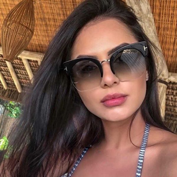Fashion half-frame sunglasses 2022 Summer New Half Frame Sunglasses Women Brand Designer Vintage Gradient Sun Glasses Female Big Shades Oculos De Sol
Fashion half-frame sunglasses 2022 Summer New Half Frame Sunglasses Women Brand Designer Vintage Gradient Sun Glasses Female Big Shades Oculos De Sol