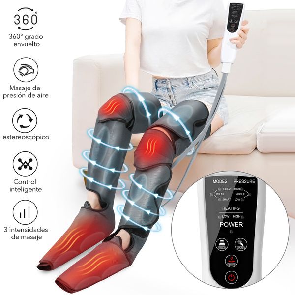 leg massagers leg massager knee and foot heating air compression massage promoting blood circulation muscle relaxation massage lymphatic det
leg massagers leg massager knee and foot heating air compression massage promoting blood circulation muscle relaxation massage lymphatic det