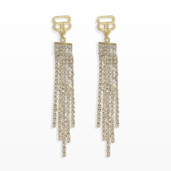 charm women dangle earrings gold plated chain pendant earrings brand love jewelry designer diamond earrings family gift jewelry, Golden
charm women dangle earrings gold plated chain pendant earrings brand love jewelry designer diamond earrings family gift jewelry, Golden