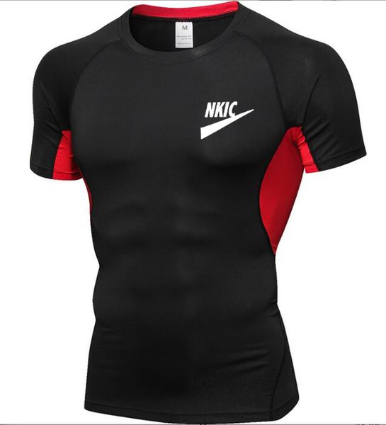 summer breathable men t-shirts men sportswear stretch sweat tees male plus size fashion brand print workout gym t shirt, White;black
summer breathable men t-shirts men sportswear stretch sweat tees male plus size fashion brand print workout gym t shirt, White;black