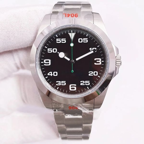 st9 watch black dial 40mm automatic mechanical 2813 movement dial stainless steel 904l fashion watch, Slivery;golden
st9 watch black dial 40mm automatic mechanical 2813 movement dial stainless steel 904l fashion watch, Slivery;golden