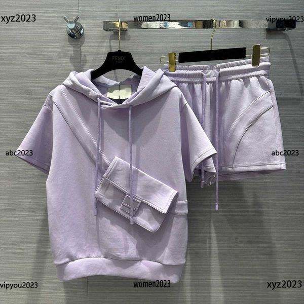 tracksuits women 3d satchel decorative short sleeved sweater casual sets size s-l 2pcs classic hoodie and lace up shorts april25, Gray
tracksuits women 3d satchel decorative short sleeved sweater casual sets size s-l 2pcs classic hoodie and lace up shorts april25, Gray