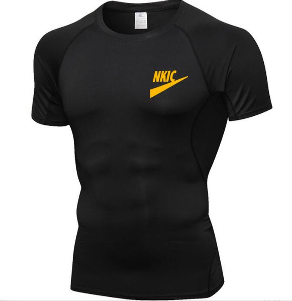 summer breathable new men t-shirts men sportswear stretch sweat tees male plus size fashion brand print workout gym t shirt, White;black
summer breathable new men t-shirts men sportswear stretch sweat tees male plus size fashion brand print workout gym t shirt, White;black