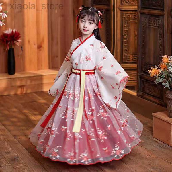 girl's dresses new hanfu girls spring and autumn children costume dress 3-12 years old girl cherry blossom princess dress chinese style, Red;yellow
girl's dresses new hanfu girls spring and autumn children costume dress 3-12 years old girl cherry blossom princess dress chinese style, Red;yellow