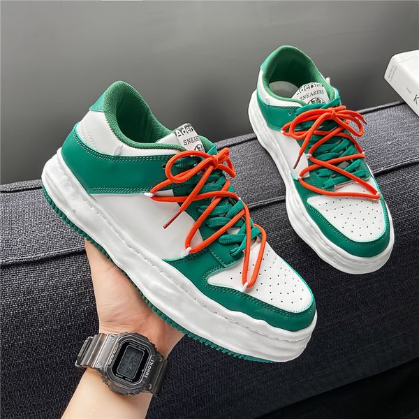 dress shoes fashion designer men shoes platform dissolve thick shoes for man canvas shoes men sneakers zapatos hombre student shoes 230424, Black
dress shoes fashion designer men shoes platform dissolve thick shoes for man canvas shoes men sneakers zapatos hombre student shoes 230424, Black