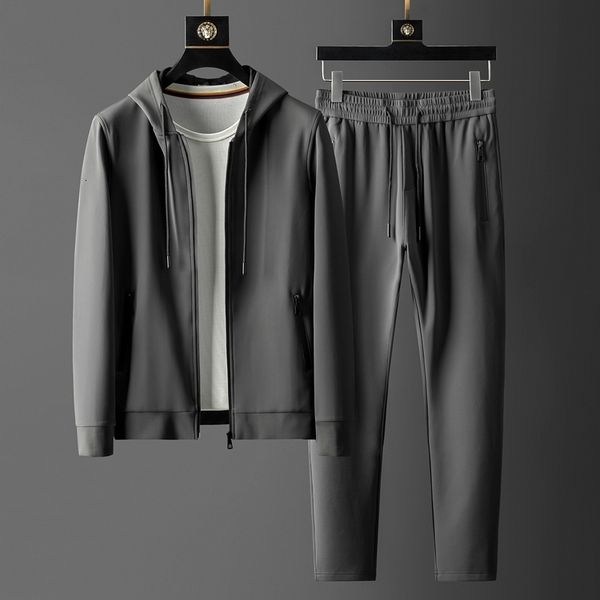 men's tracksuits minglu autumn winter male sets sweatshirtspants luxury hooded zipper sport casual mens sets fashion slim fit man sets, Gray
men's tracksuits minglu autumn winter male sets sweatshirtspants luxury hooded zipper sport casual mens sets fashion slim fit man sets, Gray