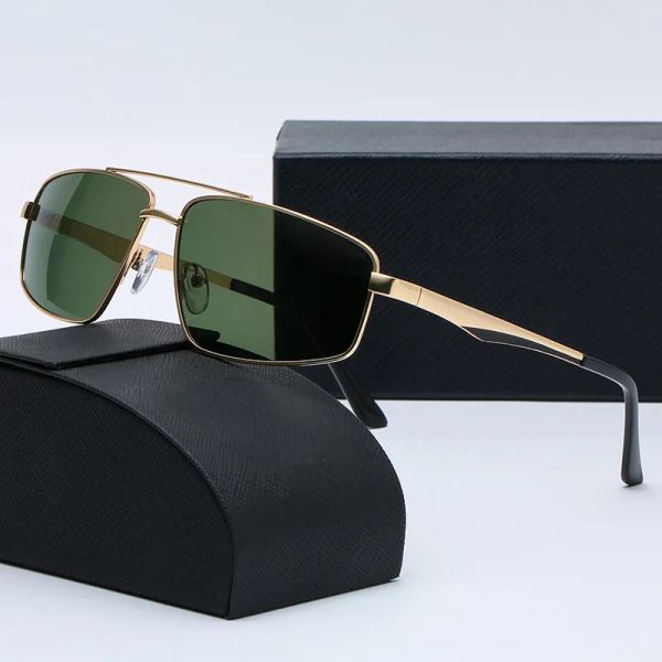 2023 luxury sunglasses polaroid lens designer mens goggle senior eyewear for women eyeglasses frame vintage metal sun glasses with box 4120, White;black
2023 luxury sunglasses polaroid lens designer mens goggle senior eyewear for women eyeglasses frame vintage metal sun glasses with box 4120, White;black