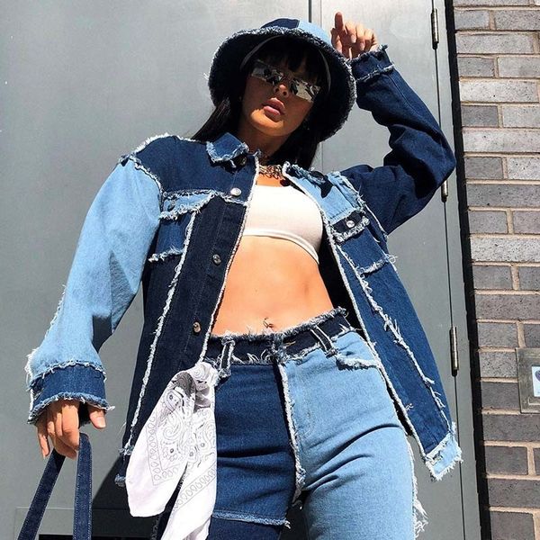 women's jackets seasons patchwork harajuku jean jacket women's street clothing retro fashion aesthetic denim jacket casual autumn, Black;brown
women's jackets seasons patchwork harajuku jean jacket women's street clothing retro fashion aesthetic denim jacket casual autumn, Black;brown