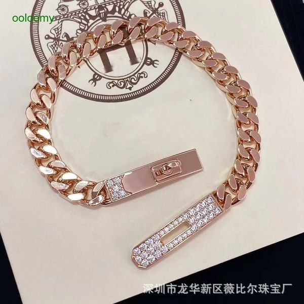 hemres designer bracelet v gold plated 18k rose h button rotating bracelet cnc new pig nose studded with diamond for women and men, Black
hemres designer bracelet v gold plated 18k rose h button rotating bracelet cnc new pig nose studded with diamond for women and men, Black