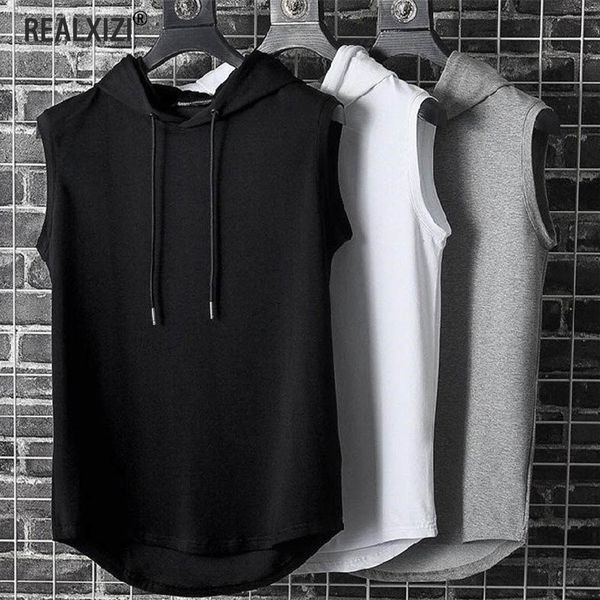men' tank mens muscle hoodie vest summer bodybuilding gym workout fitness sleeveless tshirt loose breathable casual tees 230424, White;black
men' tank mens muscle hoodie vest summer bodybuilding gym workout fitness sleeveless tshirt loose breathable casual tees 230424, White;black
