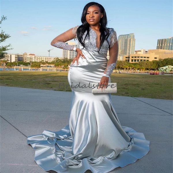 aso ebi silver prom dress long sleeve new in 2023 beaded tassel mermaid evening gowns elegant pageant birthday occasion formal black girls f
aso ebi silver prom dress long sleeve new in 2023 beaded tassel mermaid evening gowns elegant pageant birthday occasion formal black girls f