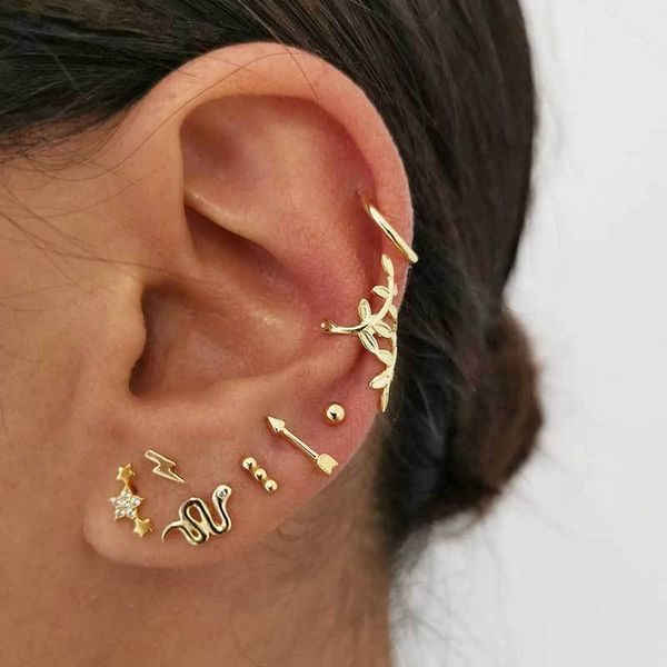 designer earrings gold-plated leaf stud earrings set celebrity street pgraphy fashion snake stud earrings earrings women, Golden;silver
designer earrings gold-plated leaf stud earrings set celebrity street pgraphy fashion snake stud earrings earrings women, Golden;silver