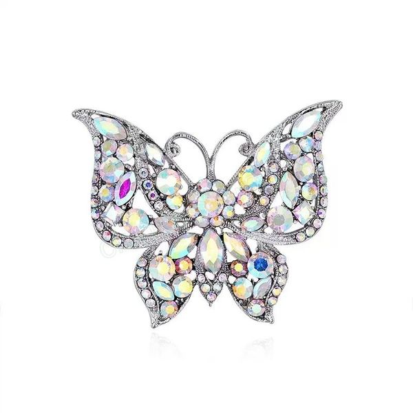 rhinestone butterfly brooch wedding crystal insect bouquet hijab scarf pin women girls jewelry gift, Gray
rhinestone butterfly brooch wedding crystal insect bouquet hijab scarf pin women girls jewelry gift, Gray