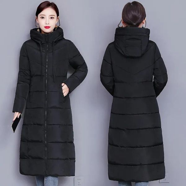 leather parkas women clothing 2022 winter new fashion slim allmatch padded coat female large size length thick down cotton jacket, Black
leather parkas women clothing 2022 winter new fashion slim allmatch padded coat female large size length thick down cotton jacket, Black