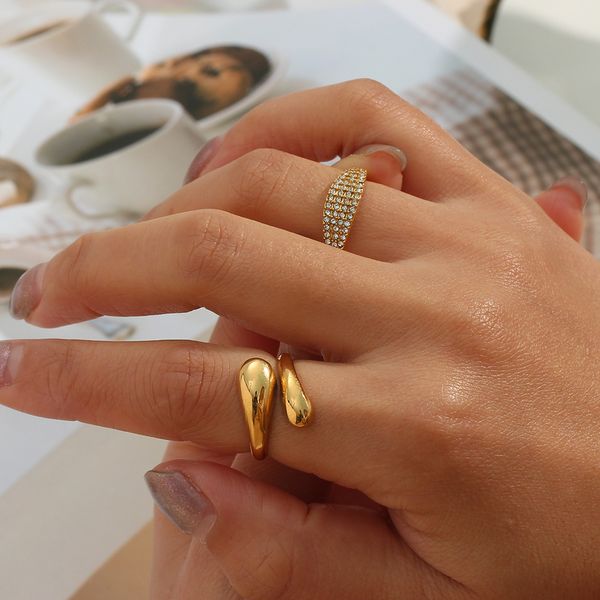 cluster rings fine polished stainless steel 18k gold plated adjustable snake for lady female glossy party 230424, Golden;silver
cluster rings fine polished stainless steel 18k gold plated adjustable snake for lady female glossy party 230424, Golden;silver