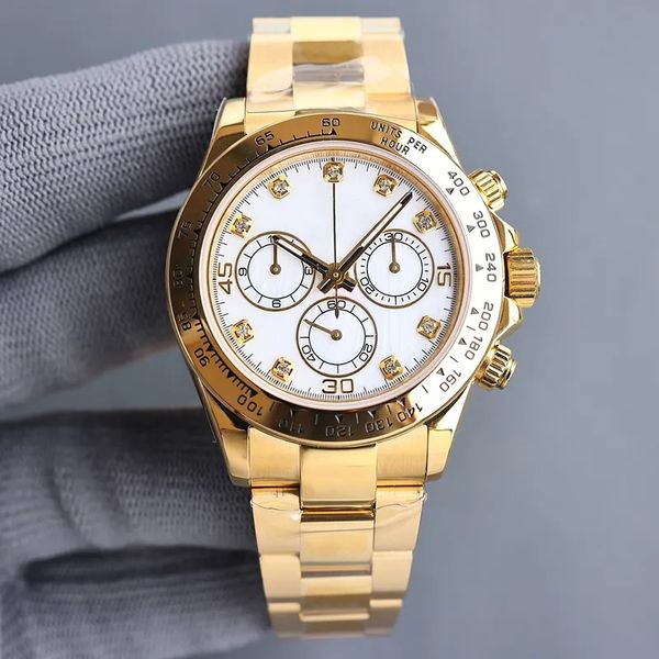 luxury automatic mechanical movement watch sapphire stainless steel rubber band watch 40mm fashion watch 904l men's business watch, Slivery;golden
luxury automatic mechanical movement watch sapphire stainless steel rubber band watch 40mm fashion watch 904l men's business watch, Slivery;golden