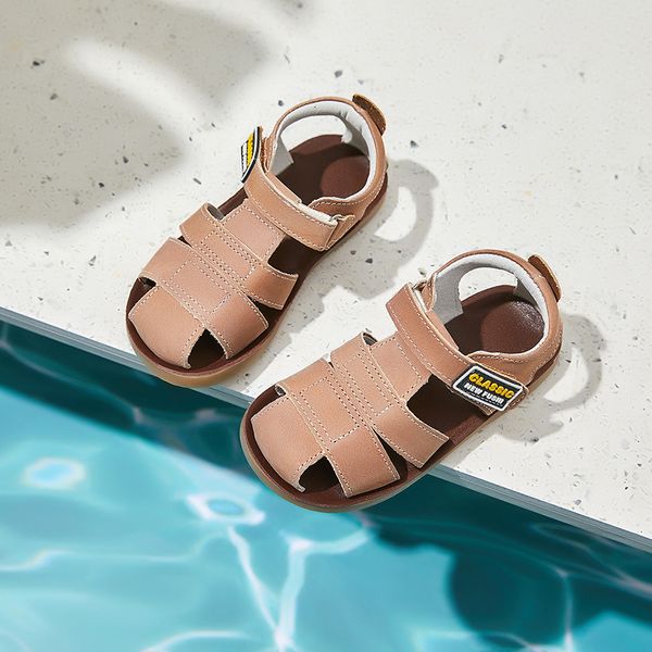 sandals sandq children beach sandals genuine leather summer shoes boys kids navy camel straps clogs classical primary school 230425, Black;red
sandals sandq children beach sandals genuine leather summer shoes boys kids navy camel straps clogs classical primary school 230425, Black;red