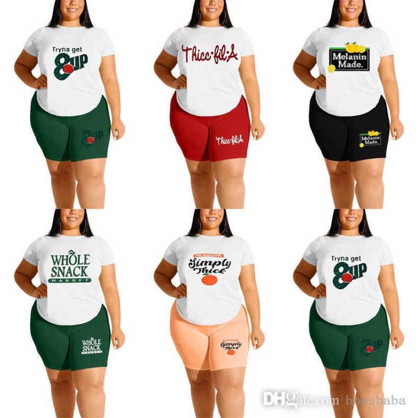 plus sizes tracksuits women designer two pieces set 2023 large laides fashion casual solid color printed short sleeve shorts sportwear, Black
plus sizes tracksuits women designer two pieces set 2023 large laides fashion casual solid color printed short sleeve shorts sportwear, Black