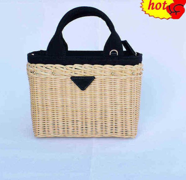 beach bags style rattan woven bag fashion hand women's seaside holiday 220301d
beach bags style rattan woven bag fashion hand women's seaside holiday 220301d