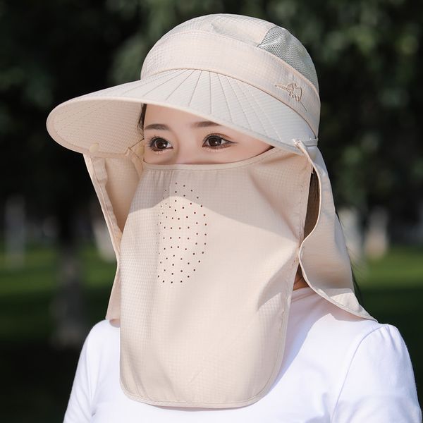 visors sun hat woman summer women s uv proof sunshade hats for outdoor face mask cap e wind proof detachable tea picking travel 230424, Blue;gray
visors sun hat woman summer women s uv proof sunshade hats for outdoor face mask cap e wind proof detachable tea picking travel 230424, Blue;gray