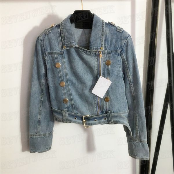 women denim coats spring autumn long sleeve jacket fashion street style outerwear, Black;brown
women denim coats spring autumn long sleeve jacket fashion street style outerwear, Black;brown