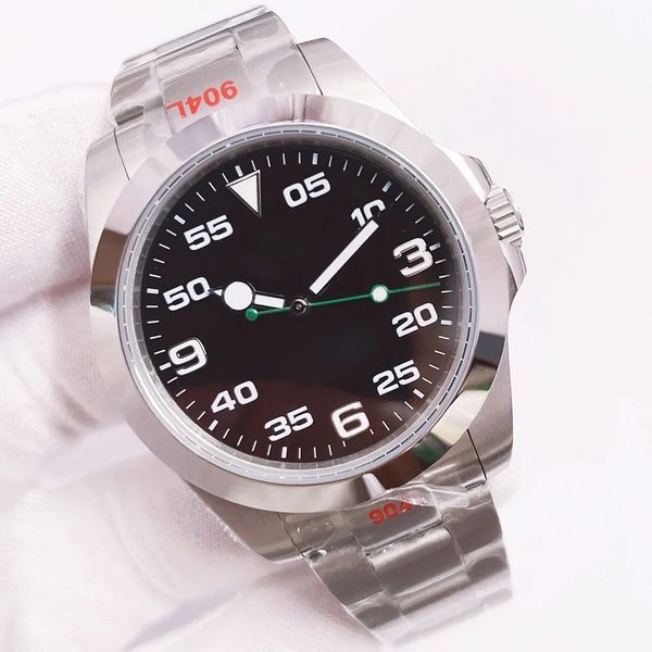 st9 watch black dial 40mm automatic mechanical movement dial stainless steel 904l fashion arabic digital watch, Slivery;golden
st9 watch black dial 40mm automatic mechanical movement dial stainless steel 904l fashion arabic digital watch, Slivery;golden