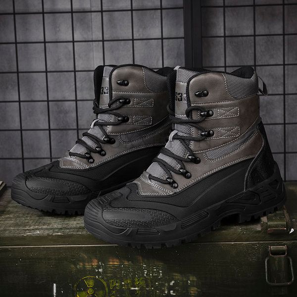 original tactical boots for men army combat man boots anti-slip trekking shoes mens rubber sole military training, Black
original tactical boots for men army combat man boots anti-slip trekking shoes mens rubber sole military training, Black