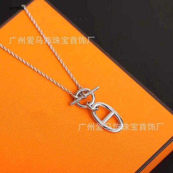 hermm designer necklace strands ot buckle pig nose necklace h sterling silver 925 collar chain neckchain for men and women couple sweater ch, Black
hermm designer necklace strands ot buckle pig nose necklace h sterling silver 925 collar chain neckchain for men and women couple sweater ch, Black