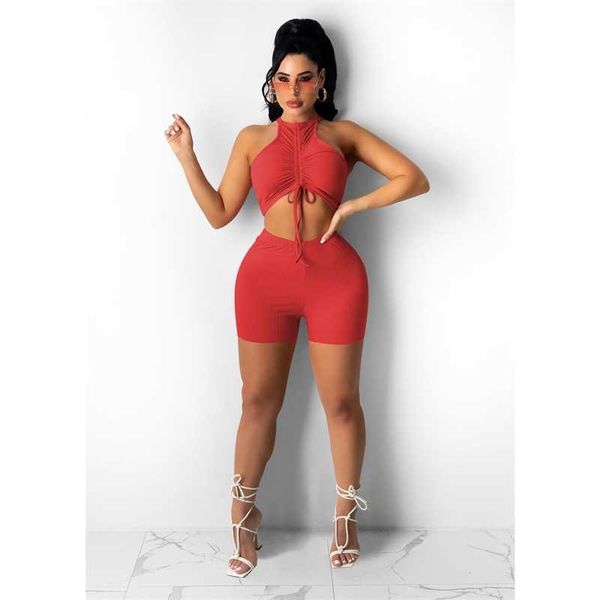 women clothing designer tracksuit pleated vest shorts two-piece set solid color elastic pit strip womens slim suit yoga jogging fitness cent, Gray
women clothing designer tracksuit pleated vest shorts two-piece set solid color elastic pit strip womens slim suit yoga jogging fitness cent, Gray