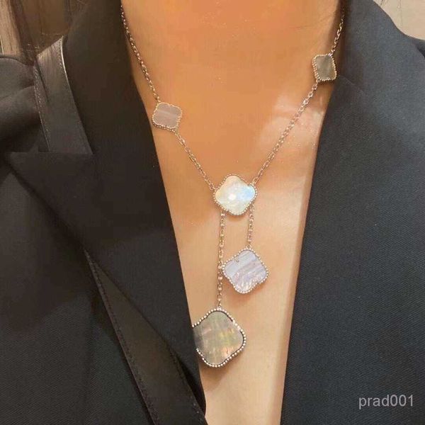 925 silver mixed six/10-flower desinger necklace 4/four leaf clover charm bracelets bangle chain 18k gold agate shell mother-of-pearl for mo
925 silver mixed six/10-flower desinger necklace 4/four leaf clover charm bracelets bangle chain 18k gold agate shell mother-of-pearl for mo