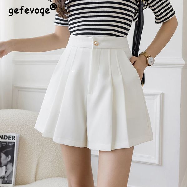 women's shorts women's pleated shorts summer casual formal shorts y2k girls high waist short fashion streetwear black wide leg pan, White;black
women's shorts women's pleated shorts summer casual formal shorts y2k girls high waist short fashion streetwear black wide leg pan, White;black