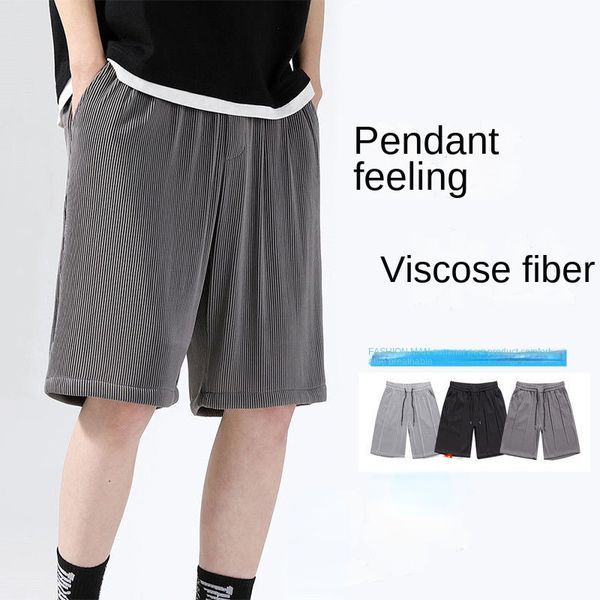 men's shorts 200 summer silk men's pendant loose straight men's shorts thin sports pants casual wide leg pants 230425, White;black
men's shorts 200 summer silk men's pendant loose straight men's shorts thin sports pants casual wide leg pants 230425, White;black