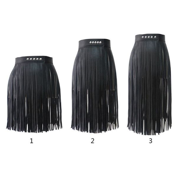 skirt high waist faux leather fringe tassels with snap buttons halloween party punk rock costume clubwear 230424, Black
skirt high waist faux leather fringe tassels with snap buttons halloween party punk rock costume clubwear 230424, Black