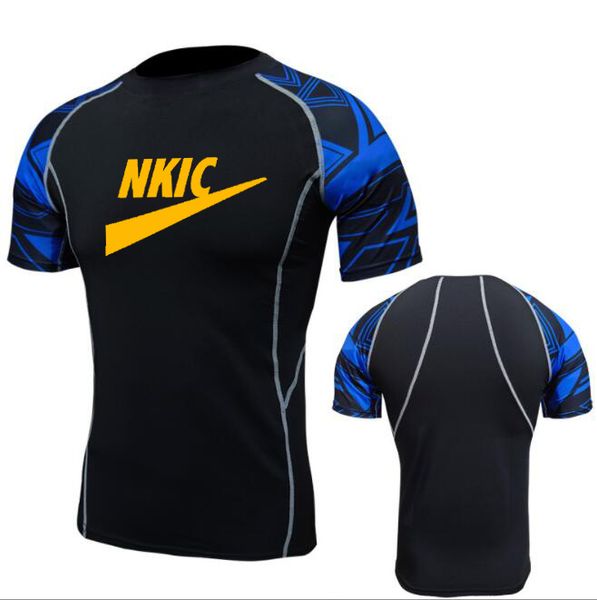 new men's t-shirt short sleeve sports tee gym fitness jogging track and field clothing fast drying fashion round neck oversized top, White;black
new men's t-shirt short sleeve sports tee gym fitness jogging track and field clothing fast drying fashion round neck oversized top, White;black