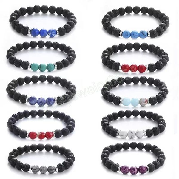 natural lava stone handmade beaded strands silver plated charm bracelets fashion yoga energy jewelry, Golden;silver
natural lava stone handmade beaded strands silver plated charm bracelets fashion yoga energy jewelry, Golden;silver