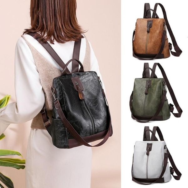 duffel bags female backpack multifunction girls leather school brand women shoulder sac travel back pack city purses backpacking 230424
duffel bags female backpack multifunction girls leather school brand women shoulder sac travel back pack city purses backpacking 230424