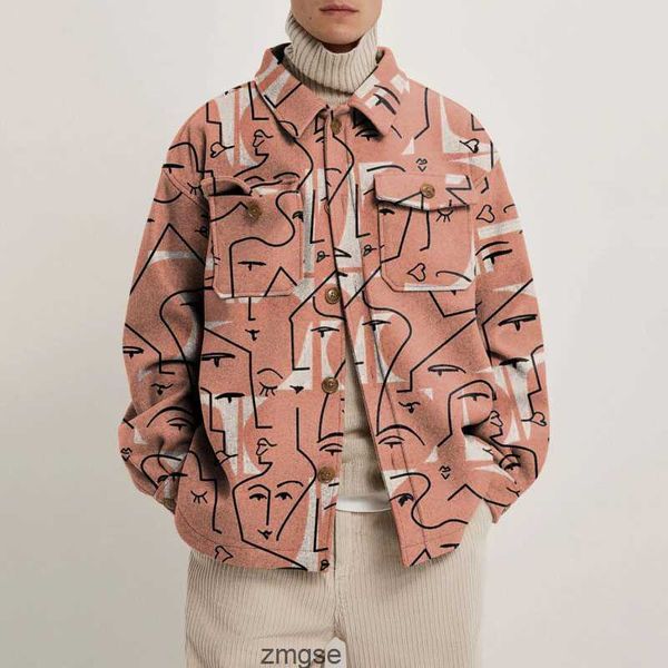abstract jacket lapel long sleeve mens cardigan coat with different print patterns fashionable str lbw5, Black;brown
abstract jacket lapel long sleeve mens cardigan coat with different print patterns fashionable str lbw5, Black;brown