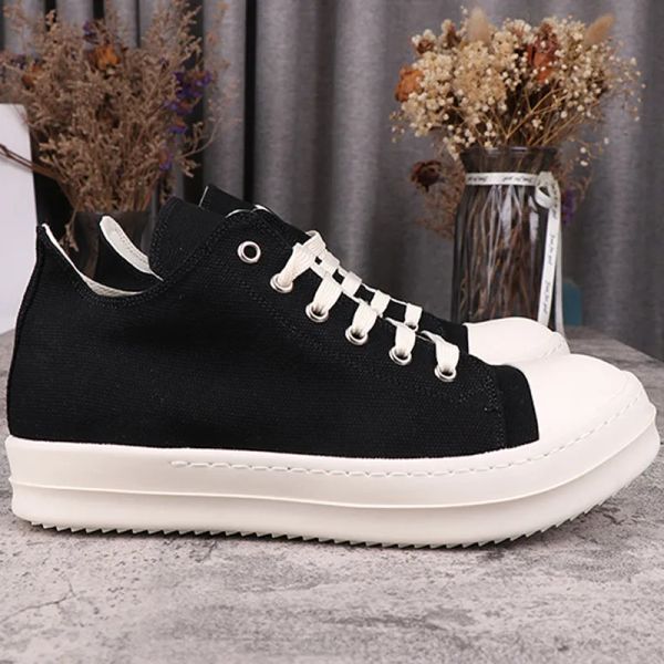 rick high street original canvas shoes low men sneakers couple shoe lace-up men's casual shoes solid owens rubber designer women's, Black
rick high street original canvas shoes low men sneakers couple shoe lace-up men's casual shoes solid owens rubber designer women's, Black