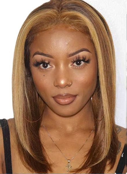highlight bob wig human hair brazilian honey blonde colored bob wigs straight short bob lace front wigs for women, Black;brown
highlight bob wig human hair brazilian honey blonde colored bob wigs straight short bob lace front wigs for women, Black;brown