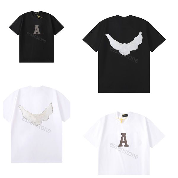 2023high quallity t shirt with chest letters and dove pattern on the back tees designer high street trendy casual wear men's gapp short, White;black
2023high quallity t shirt with chest letters and dove pattern on the back tees designer high street trendy casual wear men's gapp short, White;black