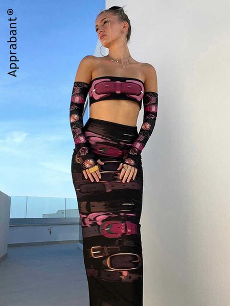 two piece dress apprabant summer personality fashion skirt suit printed breast wrap crop removable sleeve slim long skirt suit j230424, White
two piece dress apprabant summer personality fashion skirt suit printed breast wrap crop removable sleeve slim long skirt suit j230424, White