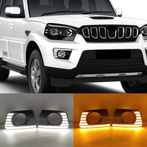 2pcs car drl for mahindra scorpio 2019 2020 2021 2022 daytime running lights 12v led daylight fog lamp with turn signal
2pcs car drl for mahindra scorpio 2019 2020 2021 2022 daytime running lights 12v led daylight fog lamp with turn signal