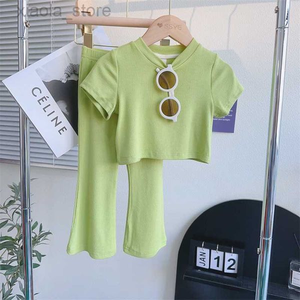 clothing sets girls summer clothes suit kids short sleeve t shirt wide leg pants 2pcs define baby loungewear fashion pit strip outfits, White
clothing sets girls summer clothes suit kids short sleeve t shirt wide leg pants 2pcs define baby loungewear fashion pit strip outfits, White