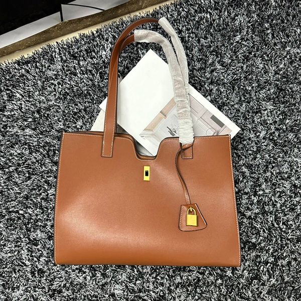 cabas designer bag tote bag in smooth calfskin brown leather handbag fashion luxury shoulder bags turn lock closure women large shopping han
cabas designer bag tote bag in smooth calfskin brown leather handbag fashion luxury shoulder bags turn lock closure women large shopping han