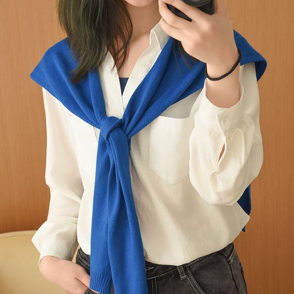 chenille shawl capelet overlay small wraps knitted neckwear neckerchief knotted scarf cashmere thick autumn winter women neck protection, Blue;gray
chenille shawl capelet overlay small wraps knitted neckwear neckerchief knotted scarf cashmere thick autumn winter women neck protection, Blue;gray