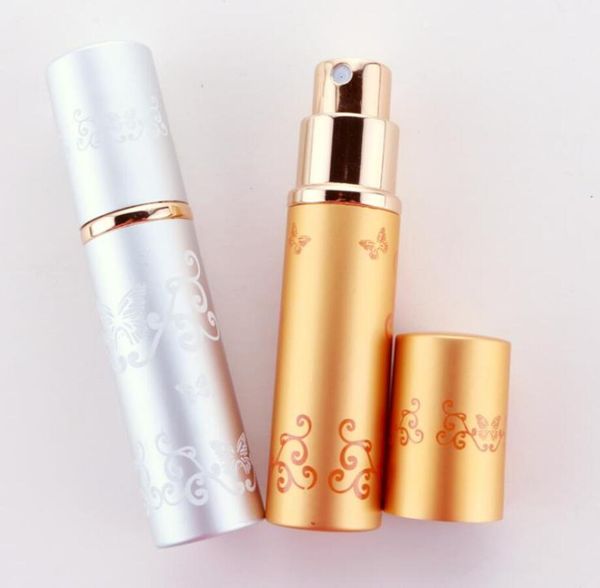 150pcs 5ml refillable aluminum perfume atomizer bottles portable liquid container cosmetic mini silver gold spray empty bottle
150pcs 5ml refillable aluminum perfume atomizer bottles portable liquid container cosmetic mini silver gold spray empty bottle