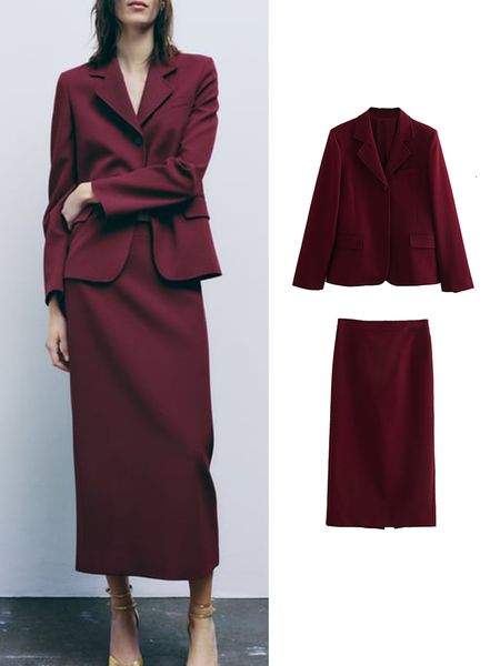 two piece dress traf elegant women blazer skirts sets 2023 spring fashion female office lady single button jackets midcalf aline solid 23042, White
two piece dress traf elegant women blazer skirts sets 2023 spring fashion female office lady single button jackets midcalf aline solid 23042, White