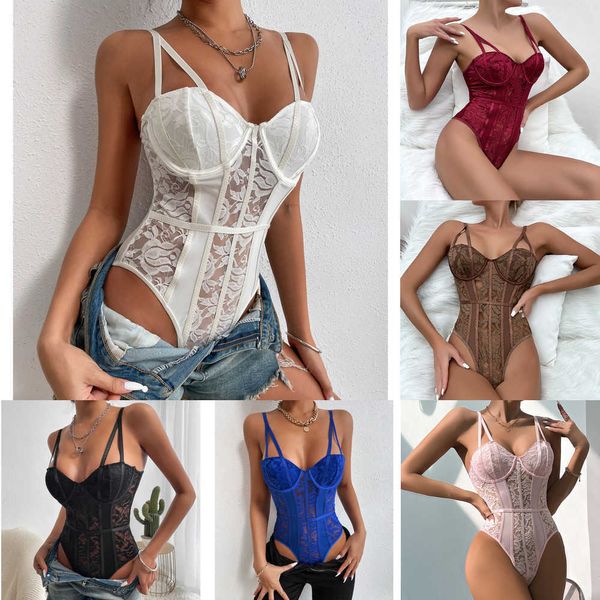 2023 clubwear jumpsuits rompers summer new lace splice small street spice girls' bodysuit, Black;white
2023 clubwear jumpsuits rompers summer new lace splice small street spice girls' bodysuit, Black;white