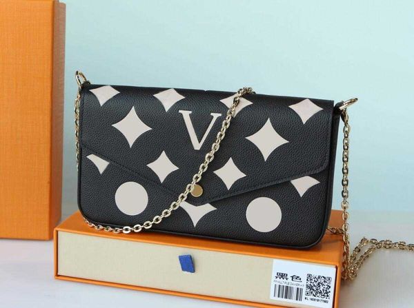 pochette felicie designer women shoulder bags luxury handbags flower letters leather chain crossbody ladies plaid purses quality
pochette felicie designer women shoulder bags luxury handbags flower letters leather chain crossbody ladies plaid purses quality